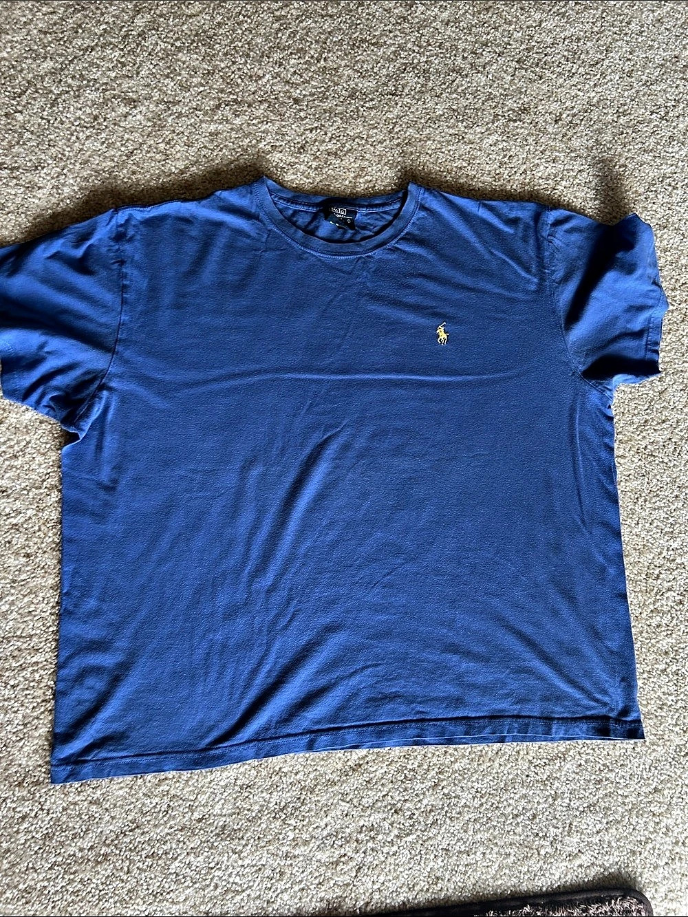 Polo Ralph Lauren Classic Fit Cotton T-Shirt Blue Size Medium